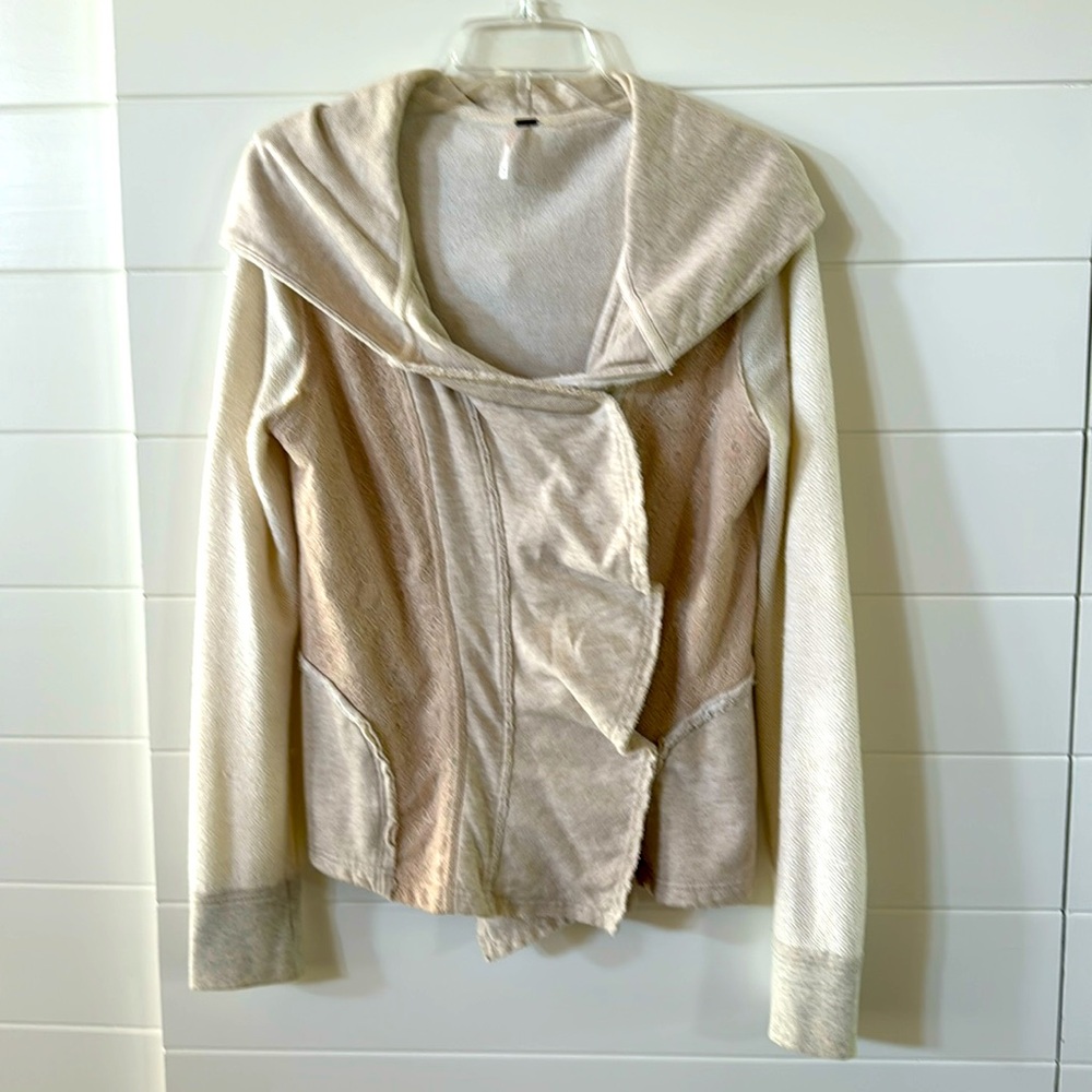 Free People hooded sweater/sweatshirt